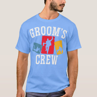 Camiseta Equipe do Noivo Esquadrão do Noivo Noite de Soltei