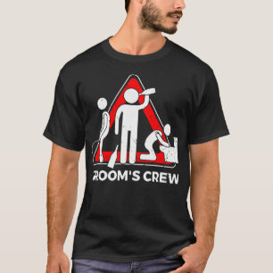 Camiseta Equipe do Noivo  Noivo Acompanhantes do Noivo Desp