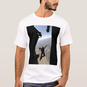 Camiseta Equipe do pára-quedas da academia de força aére