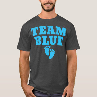 Camiseta Equipe do Partido da Revenda de Gênero Azul