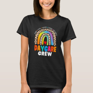Camiseta Equipe do Prestador de Cuidados de Criança na Esco