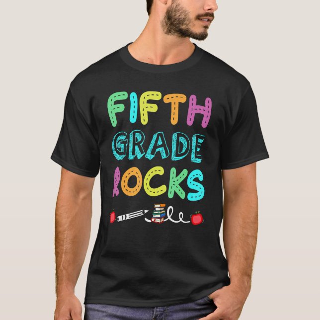 Camiseta Equipe do Quinto Grau de Alô, Grau 5, Volta Para S (Frente)