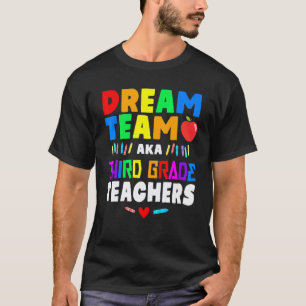 Camiseta Equipe do Sonho de Volta à Escola Terceira Série P