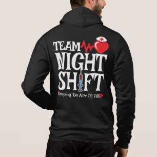 Camiseta Equipe do Turno da Noite - Enfermeira do Turno da 