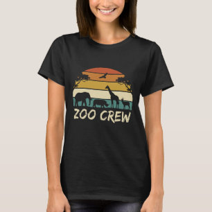 Camiseta Equipe do Zoológico Família Combinante, Mãe Irmão