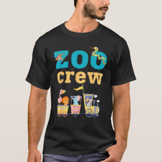 Camiseta Equipe do Zoológico Viagem em Família Cuidador de 