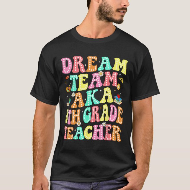 Camiseta Equipe dos Sonhos Aka Professor da 8ª Série Ck Par (Frente)