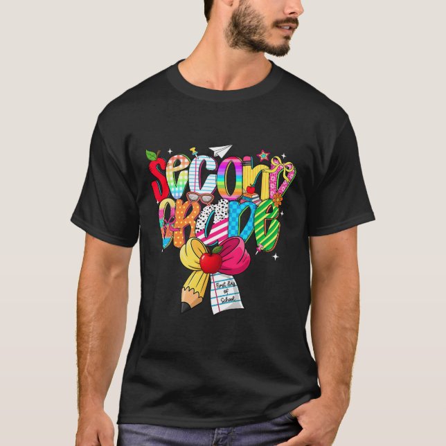 Camiseta Equipe dos Sonhos da 2ª Série Préppy de Volta às A (Frente)