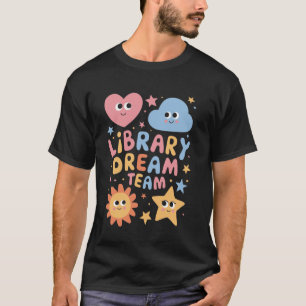 Camiseta Equipe dos Sonhos da Biblioteca Bibliotecário Dive