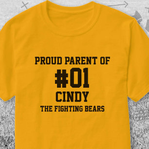 Camiseta Equipe Dourada Baseball Black