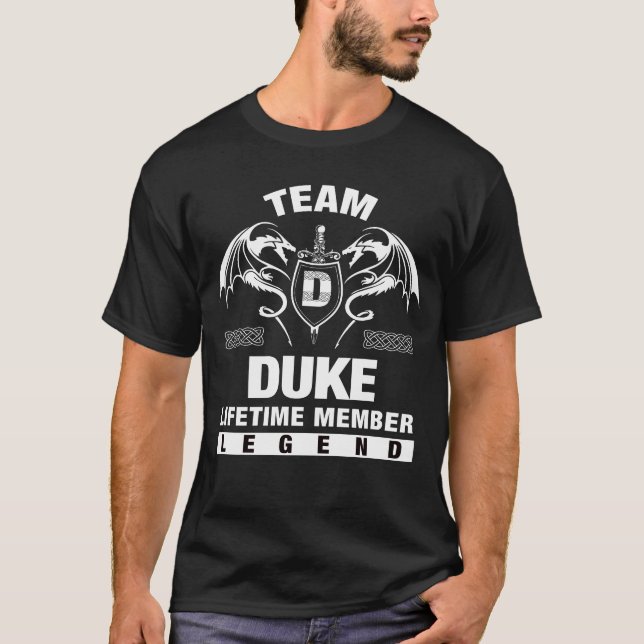 Camiseta Equipe DUKE - Membro da Vida (Frente)
