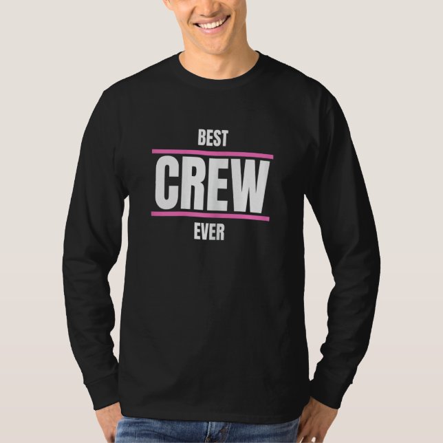 Camiseta Equipe e Concurso das Mulheres da Melhor Tripulaçã (Frente)