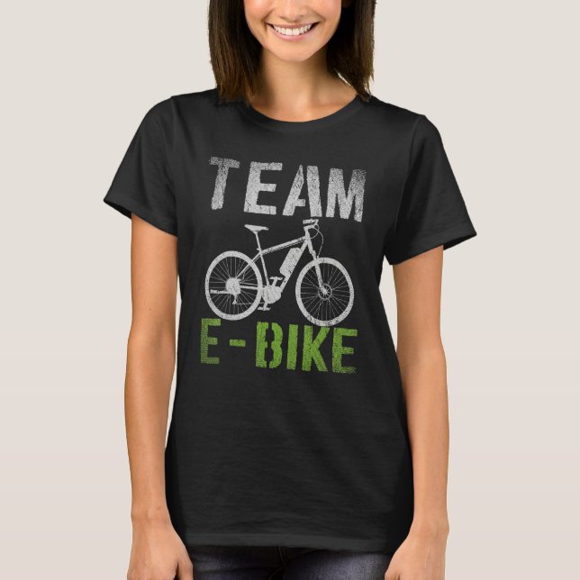 Camiseta Equipe Ebike Cyclist Bike Bicking Bicy (Frente)
