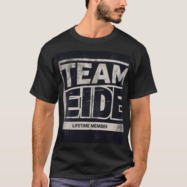 Camiseta Equipe Eidi Lifetime Membro Funny Eid Mens TShirt (Frente)