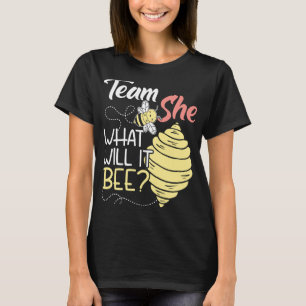 Camiseta Equipe Ela O Que Será O Sexo De Anúncio Do Bebê