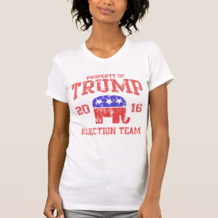 Camiseta Equipe Eleitoral Donald Trump 2016