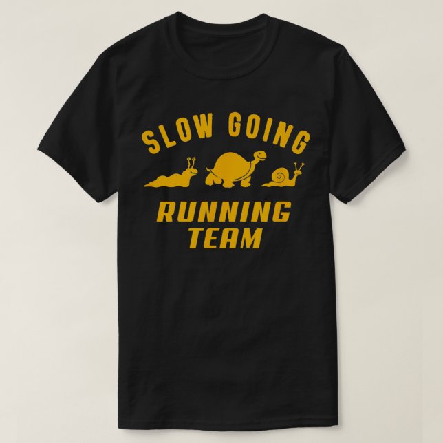Camiseta Equipe em Execução Lenta (Frente do Design)