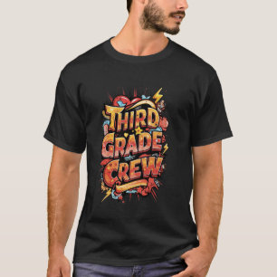 Camiseta Equipe engraçada da terceira série Dia dos Profess