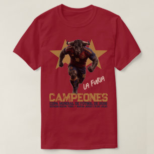 CAMISETA EQUIPE ESPANHA CAMPEÃ 2026