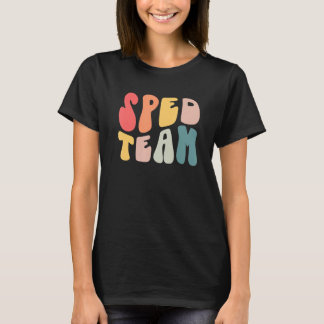 Camiseta Equipe Especial de Educação do Groovy Sped Squad