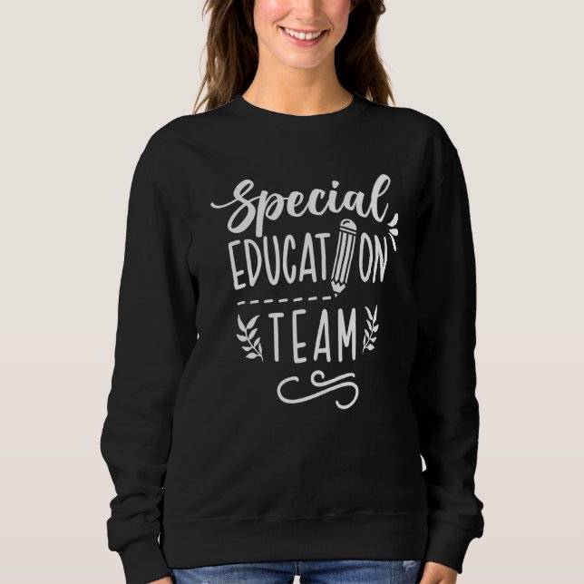 Camiseta Equipe Especial de Educação Ensina Professores Com (Frente)