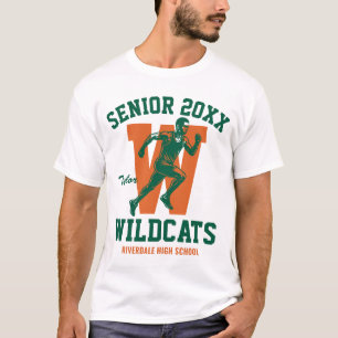 Camiseta Equipe Esportiva de Atletismo de Cross Country Sên