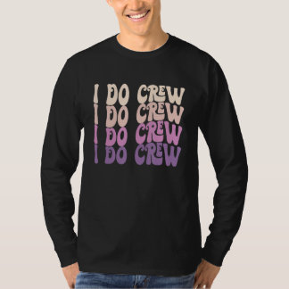 Camiseta Equipe Eu Caso Groovy Festa de Solteira Retro Noiv