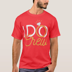 Camiseta Equipe Eu Caso MulheresFesta de Despedida de Solte