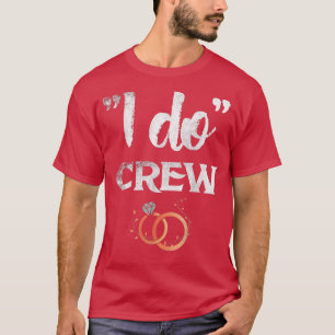 Camiseta Equipe Eu Faço Casamento Despedida de Solteiro Noi