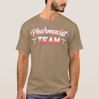 Camiseta Equipe Farmacêutica Diz Farmácia de Trabalho Apotá