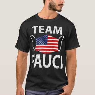Camiseta Equipe Fauci Mask Social Distance Trust Dr.