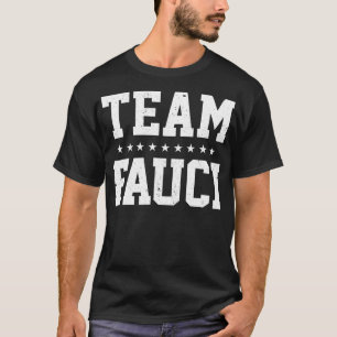 Camiseta Equipe Fauci T Shirt Mask Social Distance Trust Dr
