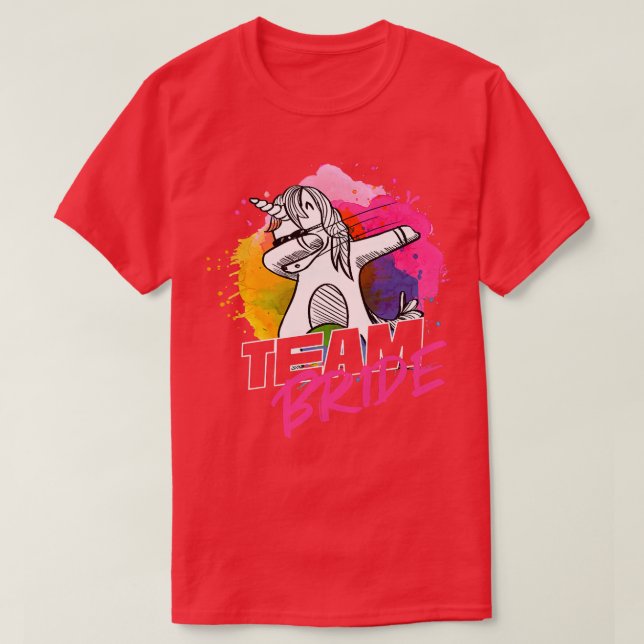 Camiseta Equipe Feminina da Noiva - Despedida de Solteira F (Frente do Design)
