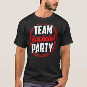 Camiseta Equipe Festa de Despedida de Solteira Noiva Noivo