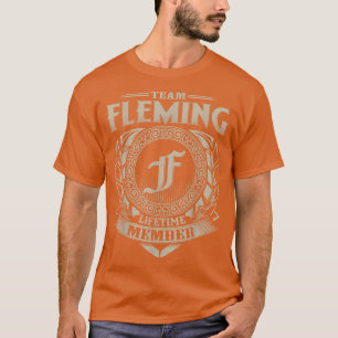 Camiseta Equipe FLEMING Membro da Vida Vintage FLEMING Famí