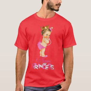 Camiseta Equipe Fofa Princesa Equipe Princesa Rapariga Reve