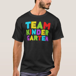 Camiseta Equipe Fofa Professora de Jardim de Infância Aluno