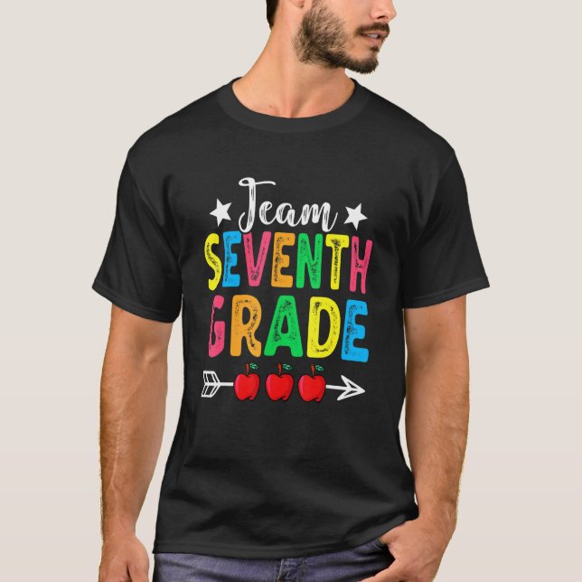 Camiseta Equipe Fofa Professores do Sétimo Ano Alunos de Vo (Frente)