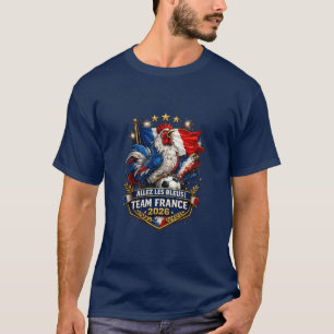 Camiseta Equipe França 2026 Galo Futebol 