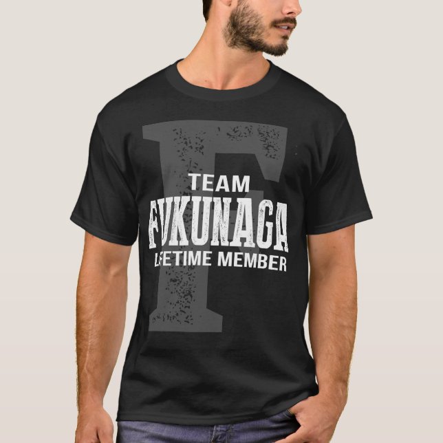 Camiseta Equipe FUKUNAGA Membro da Lifetime (Frente)