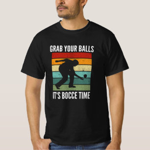 Camiseta Equipe Funny Bocce Balls