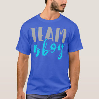 Camiseta Equipe Garoto Sexo Revelar Chá de fraldas Merch