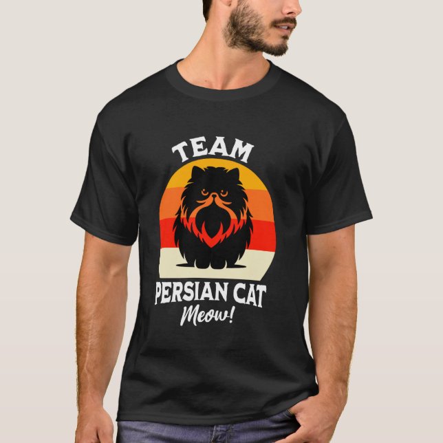 Camiseta Equipe Gato Persa Persa (Frente)