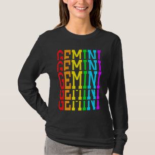 Camiseta Equipe Gemini June Girl Horoscope Gemini Pode King