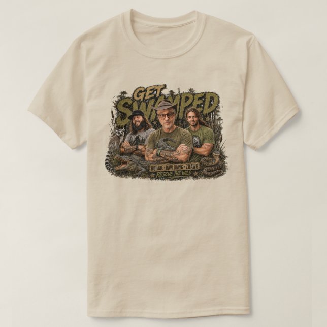Camiseta Equipe Get Swamped (Frente do Design)