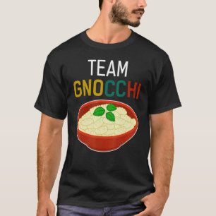 Camiseta Equipe Gnocchi, Comida de humor italiano para desp