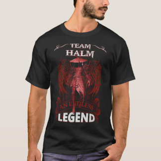 Camiseta Equipe HALM - Uma LENDA sem fim
