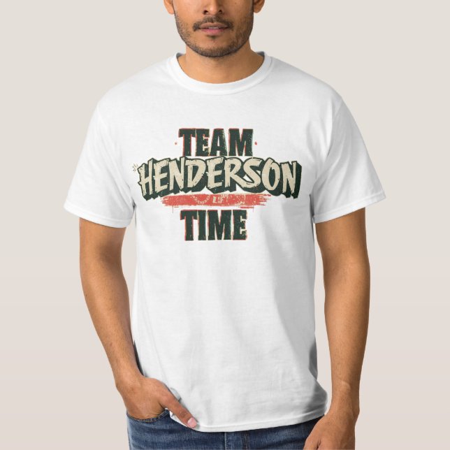 Camiseta Equipe Henderson (Frente)