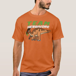 Camiseta Equipe Herbivore Funny Dinosaur Vegan Vegetarian T