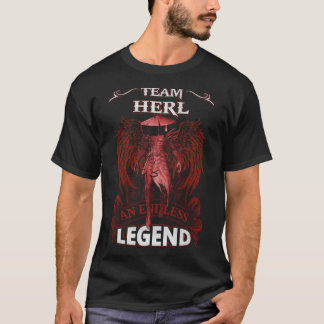 Camiseta Equipe HERL - Uma Lenda Sem Fim